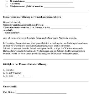 Muttizettel Sportpark Nischwitz